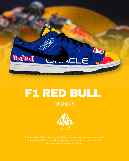 Red Bull F1 Custom Shoes