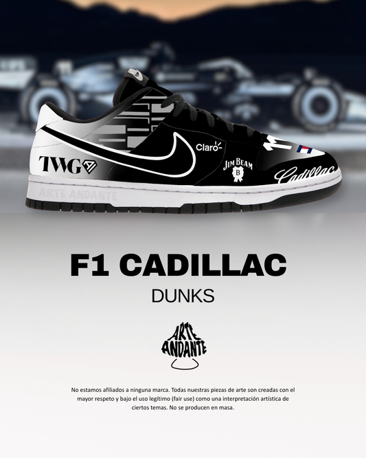 Cadillac F1 Custom Shoes